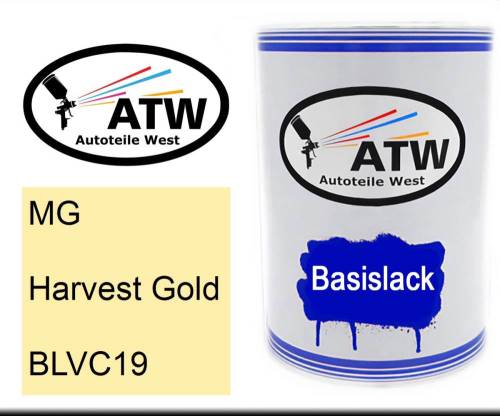 MG, Harvest Gold, BLVC19: 500ml Lackdose, von ATW Autoteile West.